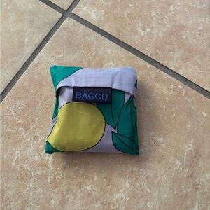BAGGU Citrus and Leaf Pouch